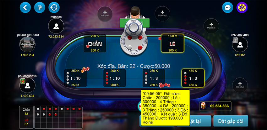 chơi xóc dĩa online